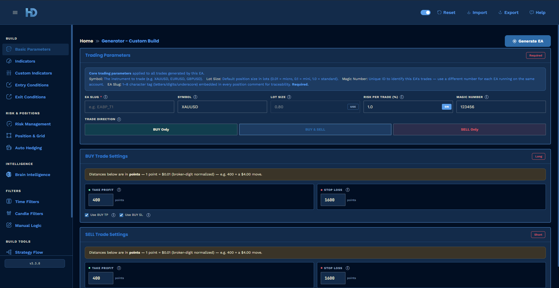 HD Generator Studio Interface - View 3